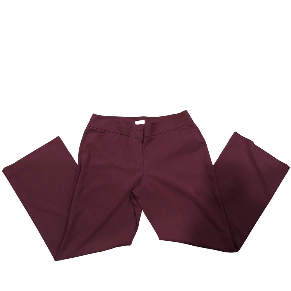 Loft Curvy 14 Women's Maroon Dresspant